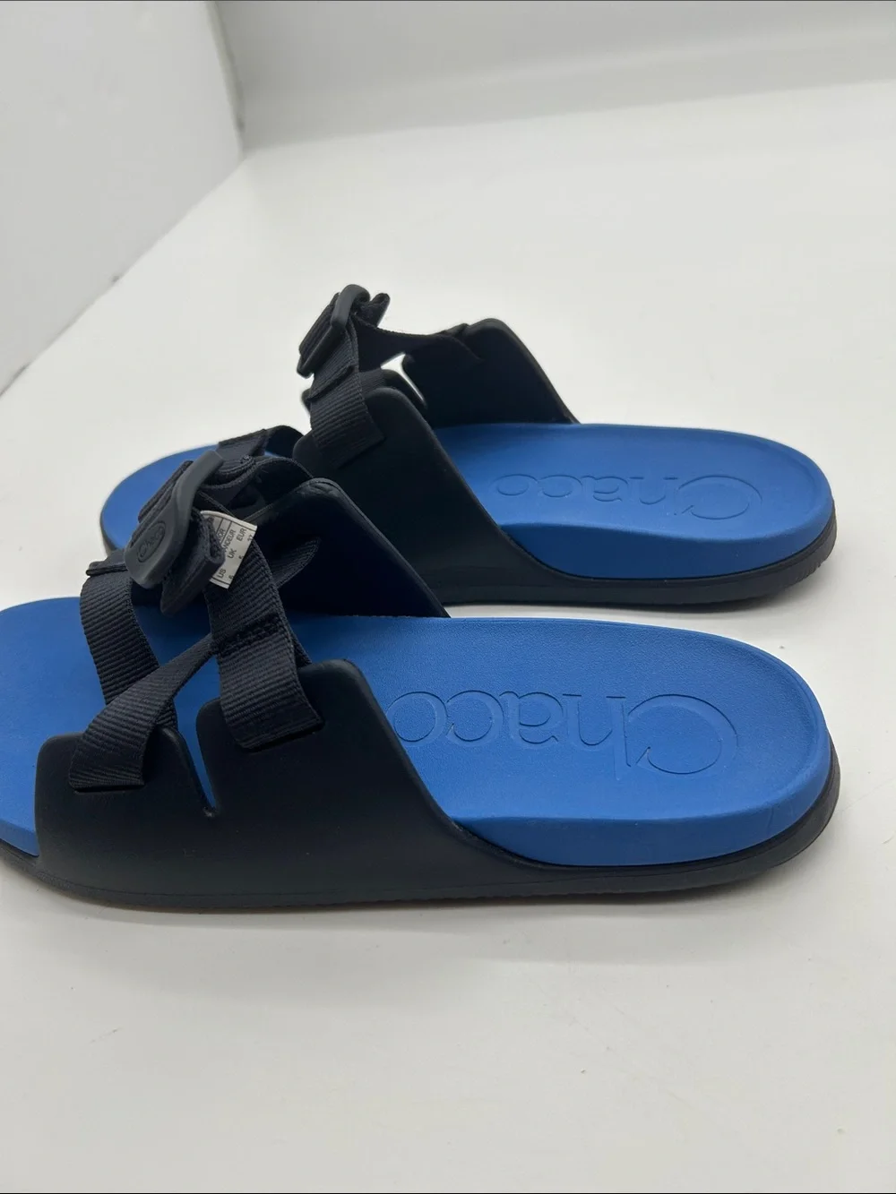 Chaco Women's Blue Slide Sandals with Adjustable Strap size 6 NWOT